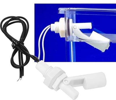 Dailygoods - Waterniveausensor - Vlotterschakelaar - Hoge Betrouwbaarheid - 16mm - Schakelaar voor Vloeistofniveau - Geschikt voor Diverse Vloeistoffe...
