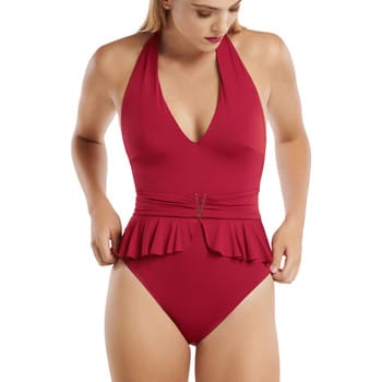 Badpak Lisca 1-delig voorgevormd zwempak zonder beugel Isola Rossa