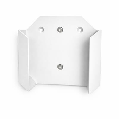 Muurbeugel Geschikt voor Philips Hue Bridge V2 – Wandhouder – Smart Home Accessoire – Kabelmanagement – Wit