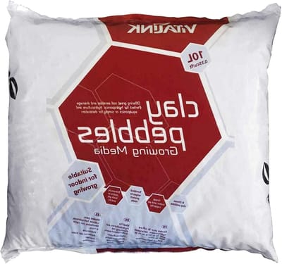 Klei steen zak - Plantenkorrels - Planten verzorgen - Goede wortel ventilatie - 10 Liter - Bruin