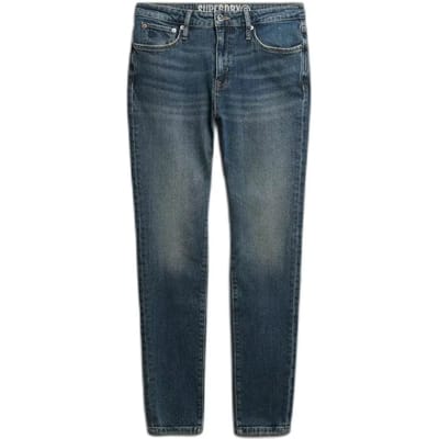 Superdry Vintage Skinny Fit Spijkerbroek Blauw 32 / 32 Man