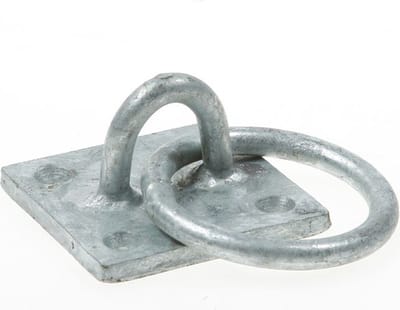 BREG - Vierkante Aanlegring - 60x60x5mm - Gegalvaniseerd - 1 Stuk