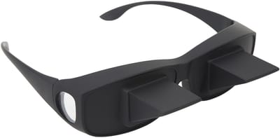 Dailygoods - Lazy Glasses - Leesprismabril - Ontspanning voor de nek - 90°-hoek prismabril - Voor liggend lezen - Comfortabel en praktisch