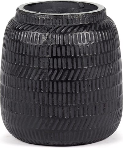 Serax Bloempot-Sierpot Zwart D 15.5 cm H 16 cm opening 9.5 cm