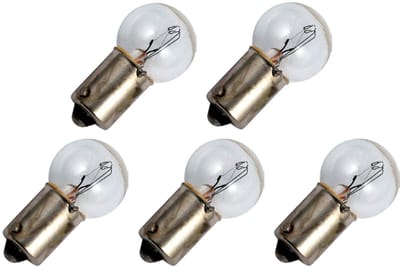 Signaallamp Ba9s 24V 3W - 125 mAh - 5 stuks - G15 Gloeilamp Ø15mm - 29mm - 2500K - Dimbaar