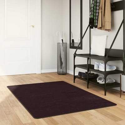 vidaXL - Tapijt - Runner - MARSA - Antraciet - 80 - x - 200 - cm - Polyester - en - PVC