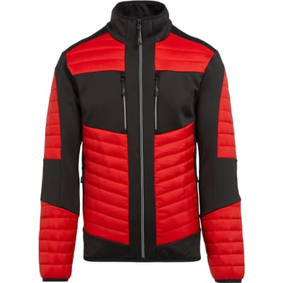 Regatta Heren E-Volve Hybride Thermisch Jasje (Klassiek rood/zwart)