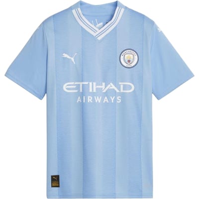 Puma Kinder Manchester City FC Thuis Shirt (Lichtblauw)