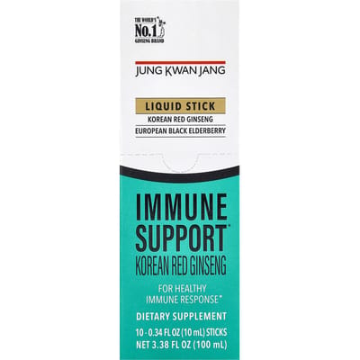 CheongKwanJang, Koreaanse rode ginseng vloeibare stick, immuunsysteem versterken, 10 stuks, 10 ml (0.34fl oz) elk
