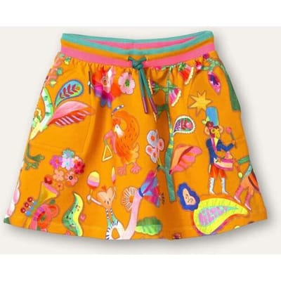 Oilily - Swim sweat skirt - Geel - 92/2T