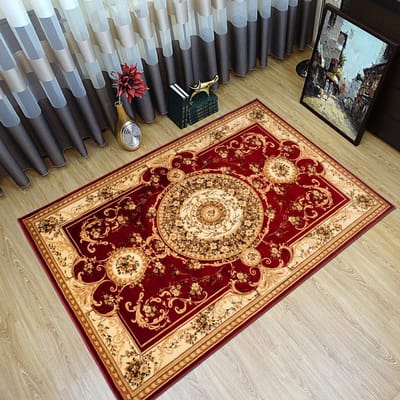 Tapiso Yesemek Vloerkleed Rood Oriental Tapijt Maat- 70x140