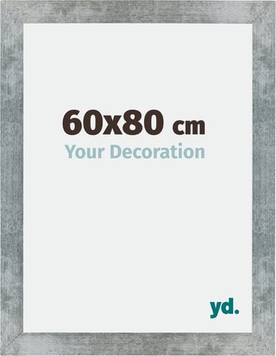 Your Decoration - Fotolijst 60x80 cm - MDF - IJzer Geveegd - Mura