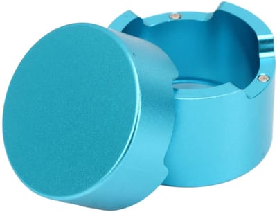 Allecto - Biljartkrijt - Compact en Handzaam - Blauw Aluminium - Ideaal voor Biljartliefhebbers - Kwaliteit en Gebruiksgemak - Geschikt voor Biljar...