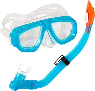 Atlantis Bimini Combo - Snorkelset - Duikbril - Snorkel - Kinderen - Turquoise