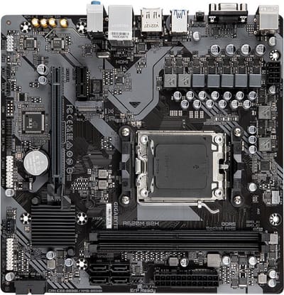GIGABYTE A620M S2H Moederbord - AMD A620 - AMD AM5 - DDR5 RAM - Micro-ATX
