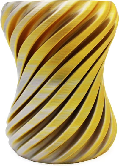 Salzburg Vaas Frozen Gold Elegant En Stijlvol Cadeau - Professionele 3D Print - Milieuvriendelijk - Uniek - 100% Waterdicht