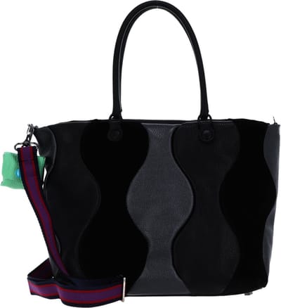 Gabs Leren Schoudertas Katrine Momu Scultura Black Nero Zwart