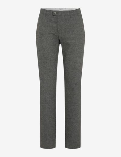 Brax Heren Chino  Style FABIO SILVER, mediumgrijs, maat 31/30