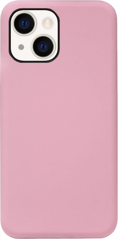 ADEL Siliconen Back Cover Softcase Hoesje Geschikt voor iPhone 14 Plus - Roze