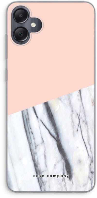 Case Company® - Hoesje geschikt voor Samsung Galaxy A05 hoesje - A touch of peach - Soft Cover Telefoonhoesje - Bescherming aan alle Kanten en Schermrand