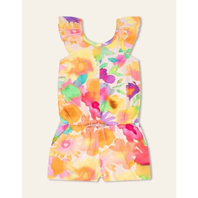 Oilily Party Onesie- maat110/5yr Buckthorn Brown