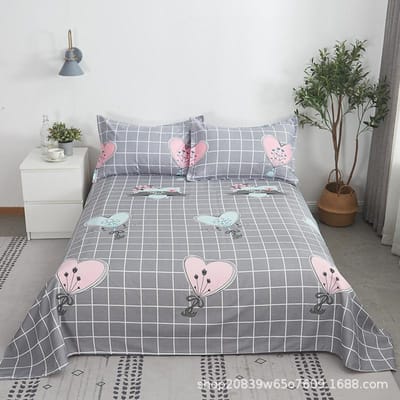 Lakenkussensloop Driedelige set Beschermhoes met bedrukt vel 160*230cm 3pc