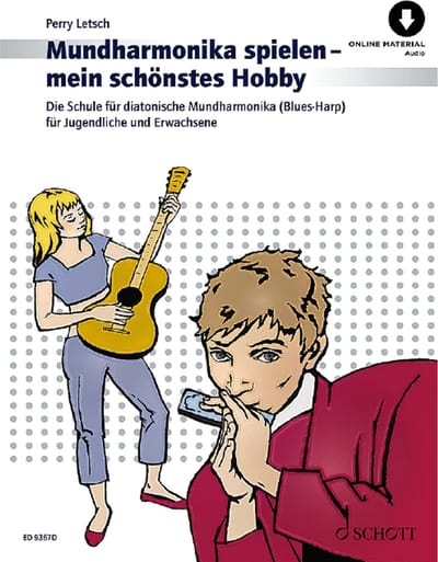 Schott Music Mundharmonika spielen - mein schönstes Hobby 1 - Educatief