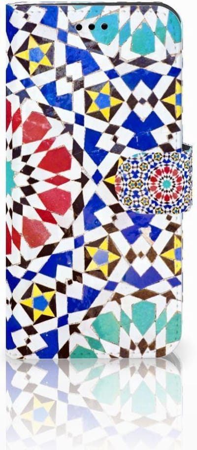 Huawei P10 Lite Bookcase Mozaïek