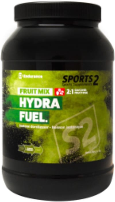 Sports2 Hydra Fuel Fruitmix 1,2 kg | Sportdrank met Koolhydraten & Elektrolyten | Energie en Hydratatie voor Wielrennen, Hardlopen en Duursport