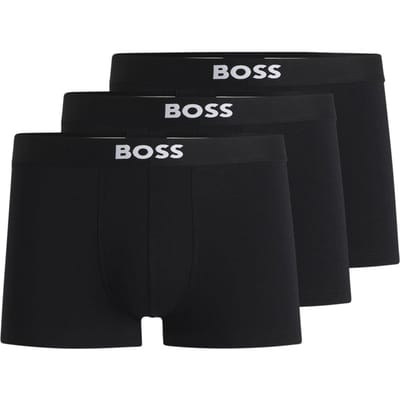 Boss Herenondergoed (set van 3) (Zwart)