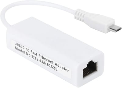 USB 2.0 Micro naar RJ45 Ethernet Adapter voor Zero 1.3/W
