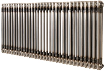 Traditionele radiator - 2-kolom - 600x1460 mm - ruw metaal