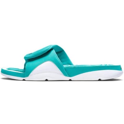 Jordan Hydro 4 Lichtgewicht Comfortabel Duurzaam Schuimzool Antislip Slippers Herensandalen Blauw Wit 705163-405 41 blue