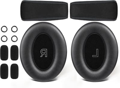 Vervangingskit voor Bose A30 Aviation Headset met Zachte Earpads, Hoofdband en Microfoon Schuimhoezen voor Comfort en Geluidsisolatie
