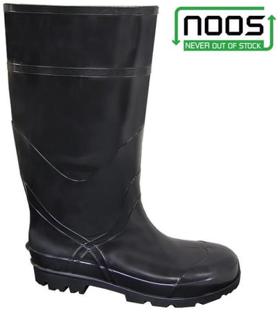 Lemigo Bart Serie - Regenlaarzen - Zwart - Waterdicht - Maat 44