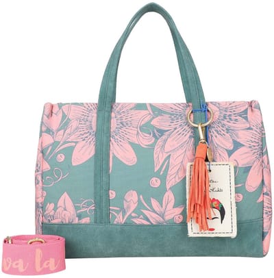 Fritzi aus Preußen Fritzi x Frida Kahlo Limited Bloom Schoudertas 29 cm - Dames - bloom green