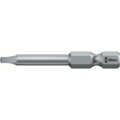 Wera 05060184001 868/4 Vierkant-bit Aandrijving: 1/4 (6,3 mm) Uitvoering: Binnen-vierkant (Robertson) 3 70 mm