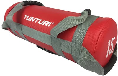 Tunturi Strength bag 15kg- Sandbag - Rood - Incl. gratis fitness app
