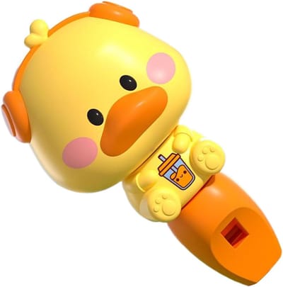 Kinderfluitje - Muziekinstrument - Muziek Maken - Leuke Vormen - 10 cm - Eend