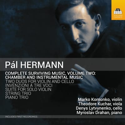 Marko Komonko, Theodore Kuchar, Denys Lytvynenko, Myroslav Drahan - Hermann: Complete Surviving Music, Volume Two: Chamber And Instrumental Music (CD)