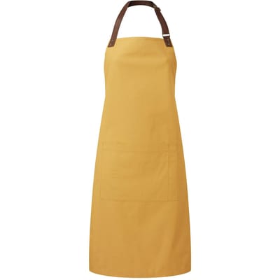 Premier Volwassenen Unisex Bijlage Slabberschort (Mosterd)