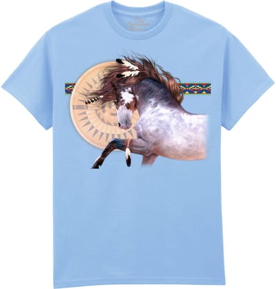 Paarden Native Spirit The Coloured House T-shirt S