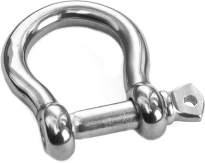 2x O sluiting - 6mm - Gegalvaniseerd