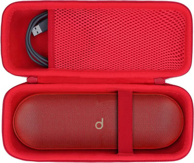 Draagbare Opbergtas voor Bluetooth Speaker - Geschikt voor Beats Pill - Rood, Bescherming en Stijl