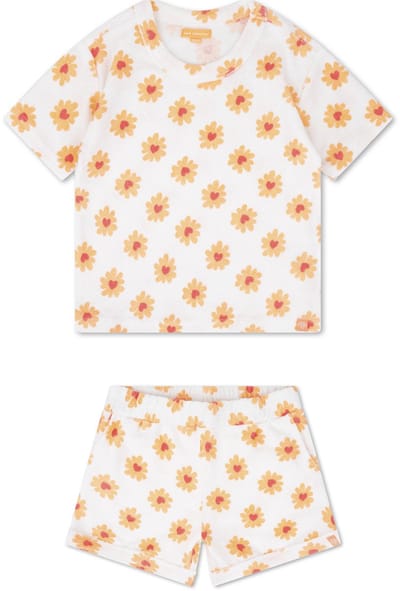 Swim Essentials - strandshirt - 1-6 Jaar - Bloemenprint - muslin/terry