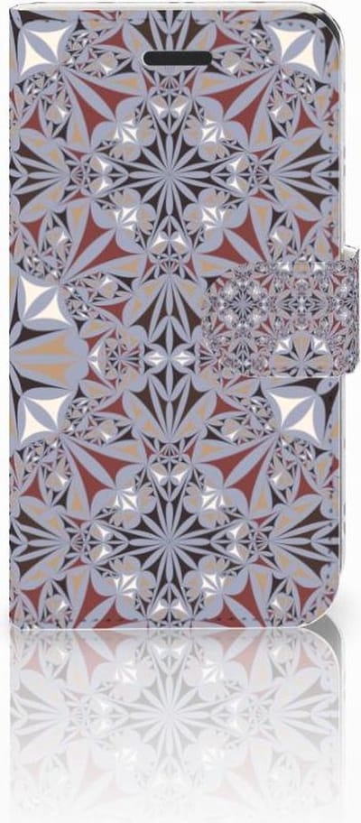 Samsung Galaxy Xcover 3 | Xcover 3 VE Bookcase Flower Tiles