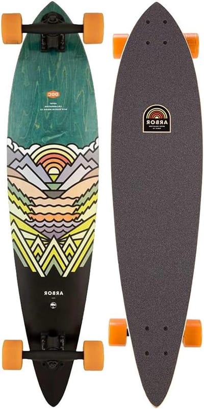 Longboard - Skateboard Cruiser - Stadscruisen - Artist Collectie - 94 cm - Multicolour
