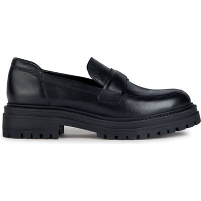 GEOX  - Maat 39 - D IRIDEA Dames Mocassins - BLACK