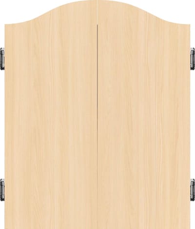 Mission Deluxe Light Oak Dartkabinet