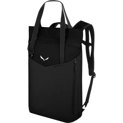 SALEWA Shopper Schoudertas met laptopvak Fanes Tote Bag Black Out Zwart